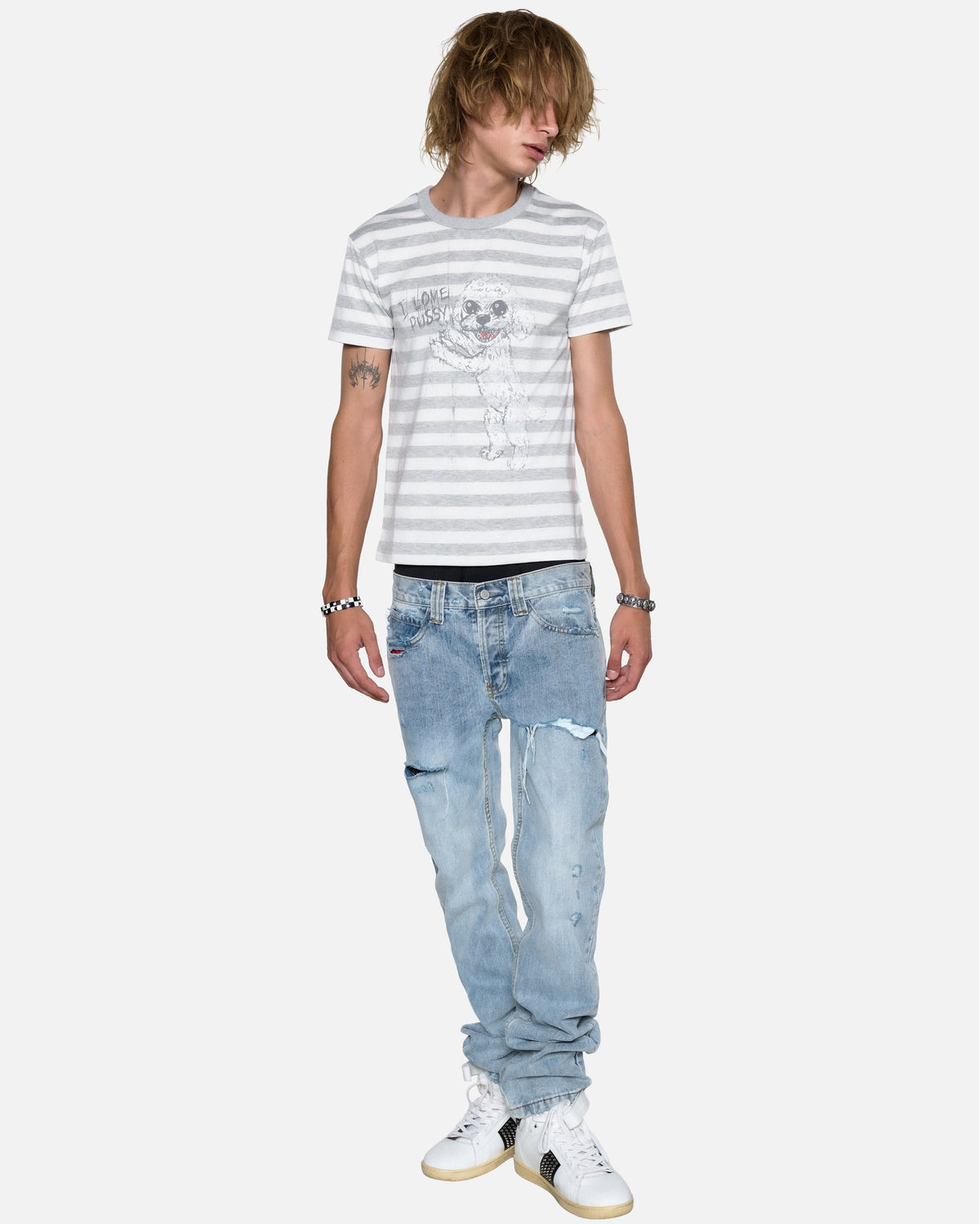 Striped Pooch Tee