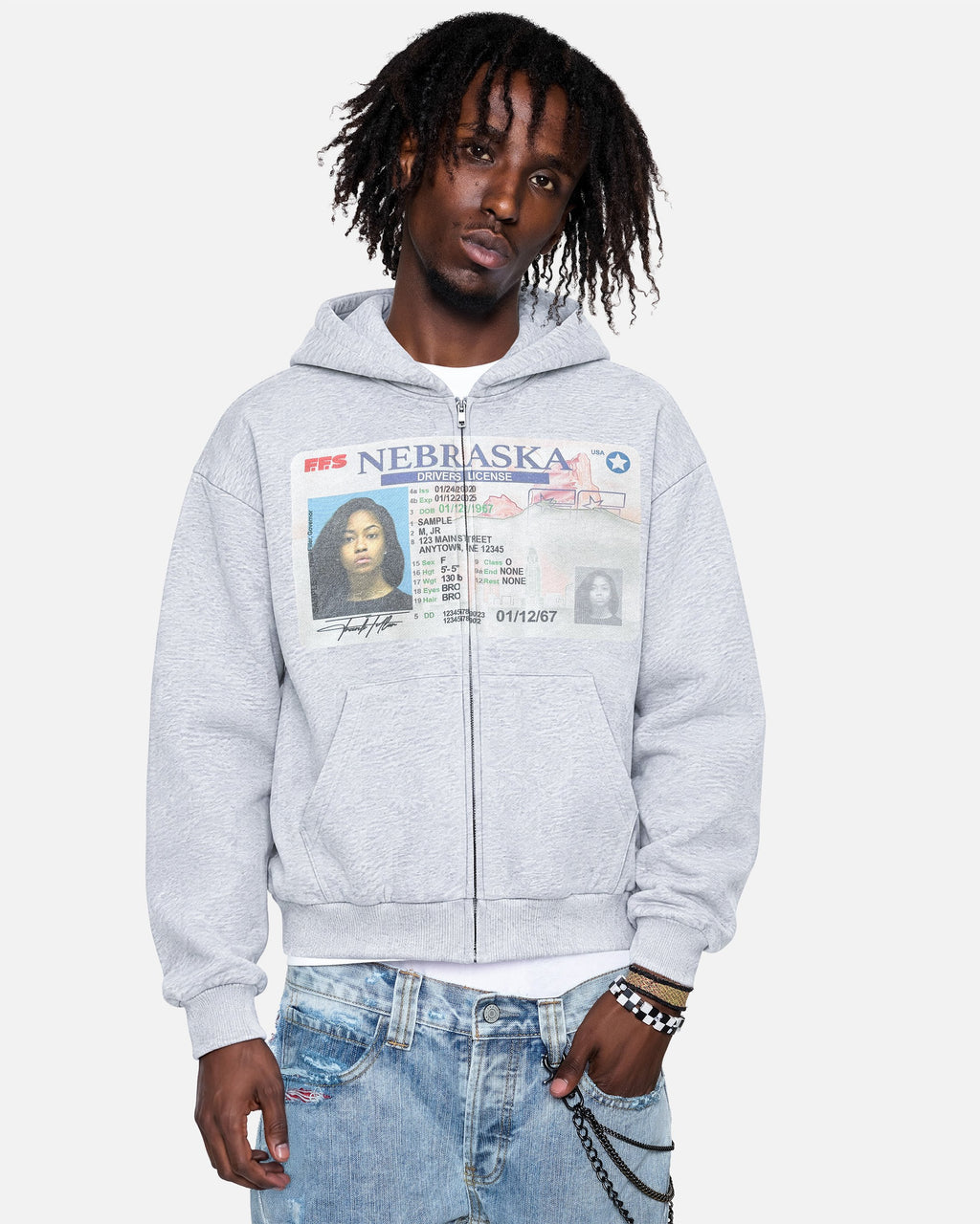 Driver License Zipper