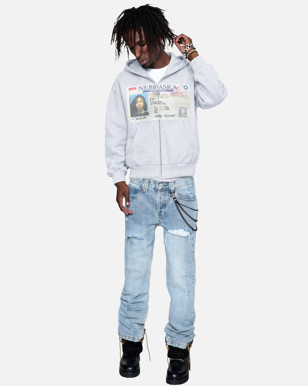 Driver License Zipper