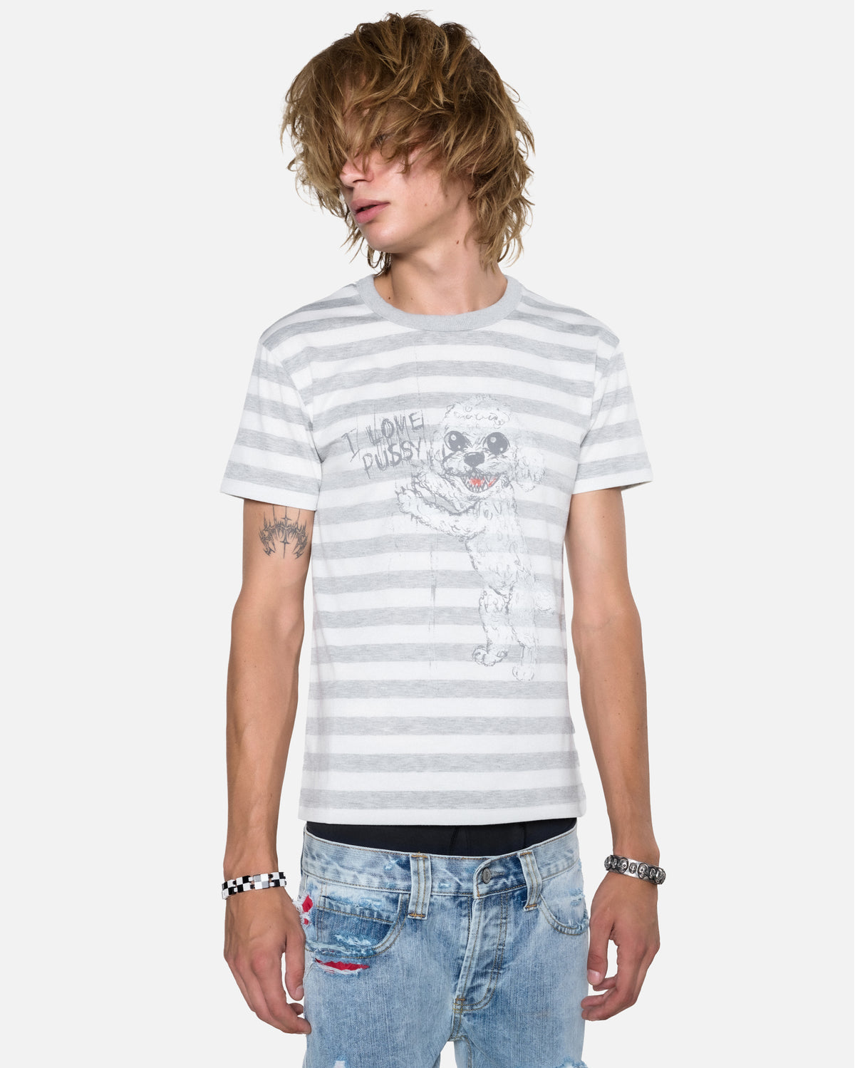 Striped Pooch Tee