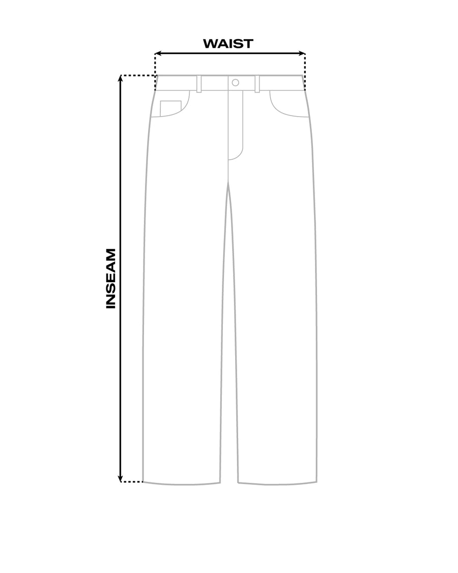 SIZE GUIDE LEGACY DENIM