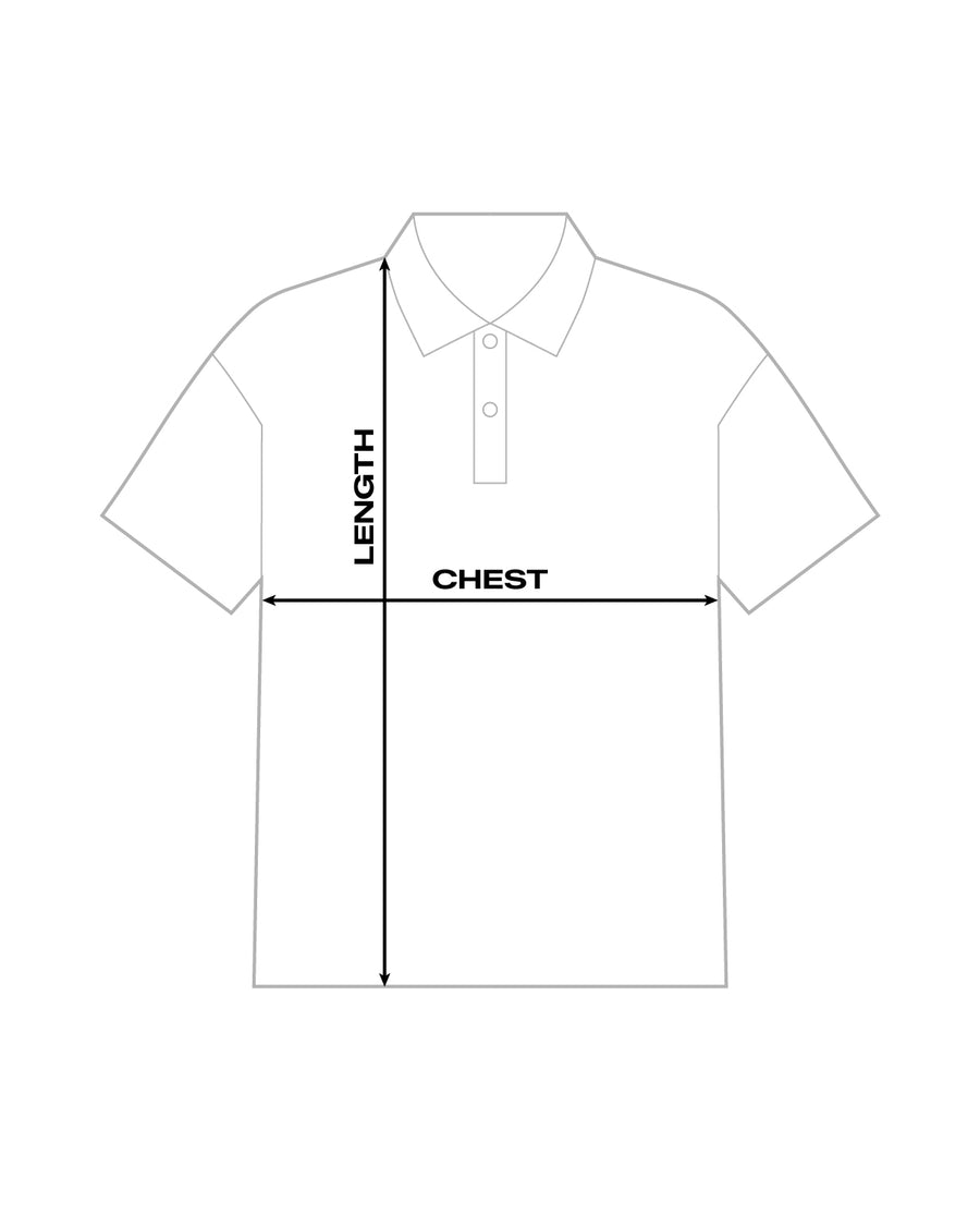 SIZE GUIDE STRIPED POLO